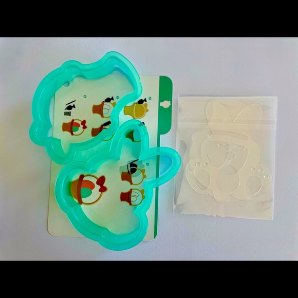 Bunny and basket cookie cutter kit - Picture 3 of 4